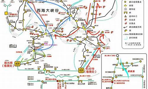 黄山自驾游攻略路线推荐_黄山自驾游攻略路线推荐图