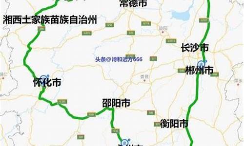 湖南旅游攻略自由行路线地图_湖南旅游攻略自由行路线地图图片