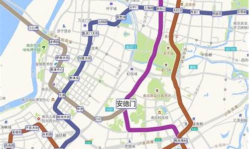 南京路线图有距离_南京路线地图