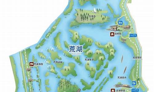 北湖公园地图 平面图_北湖公园地图 平面图手绘