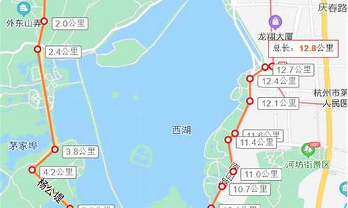 西湖 骑行路线_西湖骑行路线